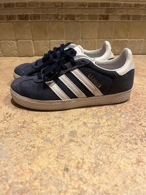 adidas gazelle silver green womens adidas Gazelle Shoes Kids Night Indigo 6.5 Kids main image 1